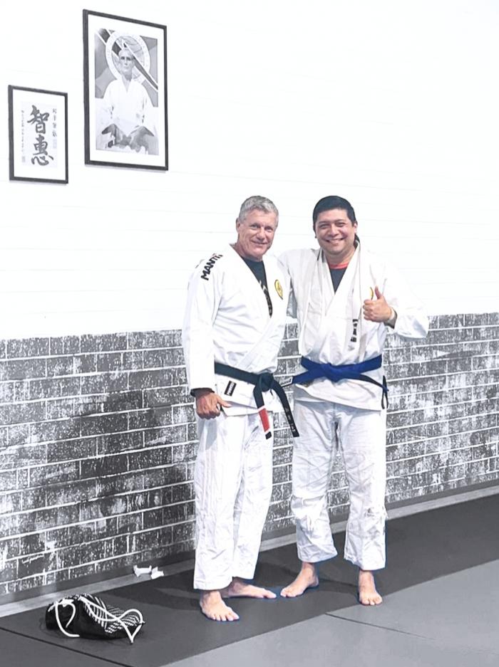 Blue belt · March 29, 2021 · Promoted by ALDO LOBATO