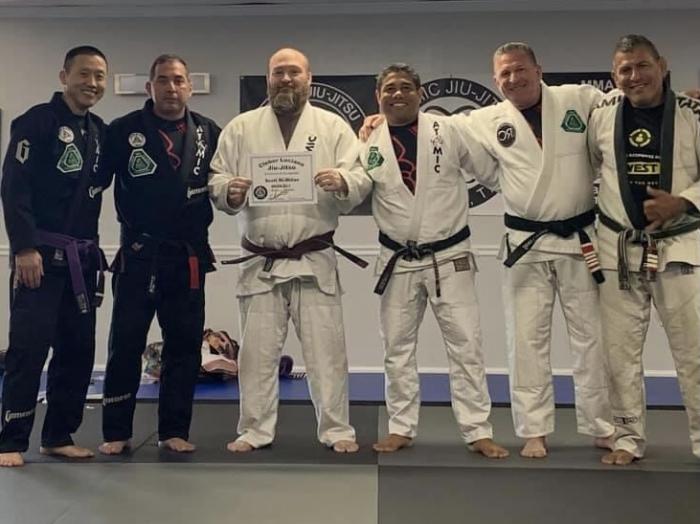 Brown belt · April 10, 2021 · Promoted by Adrian J Trevino