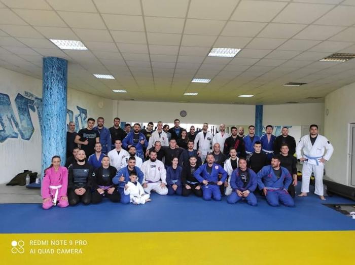 Saturday roll with friends from GFTeam Bulgaria and my teammates from Thrace Jiu Jitsu