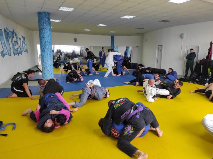 Saturday roll with friends from GFTeam Bulgaria and my teammates from Thrace Jiu Jitsu
