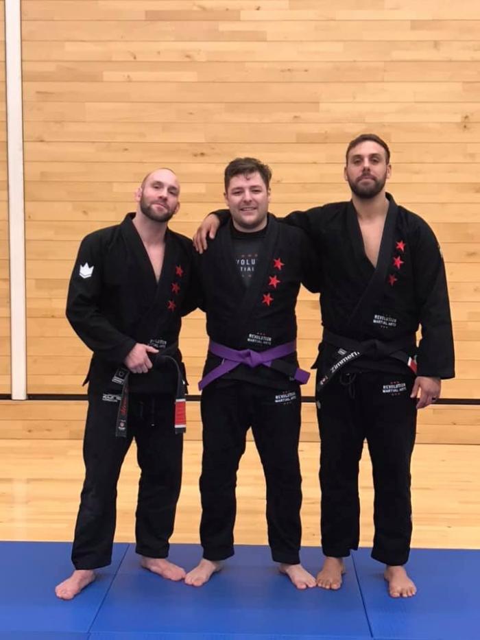 Purple belt · December 21, 2019 · Promoted by Steve O'keeffe