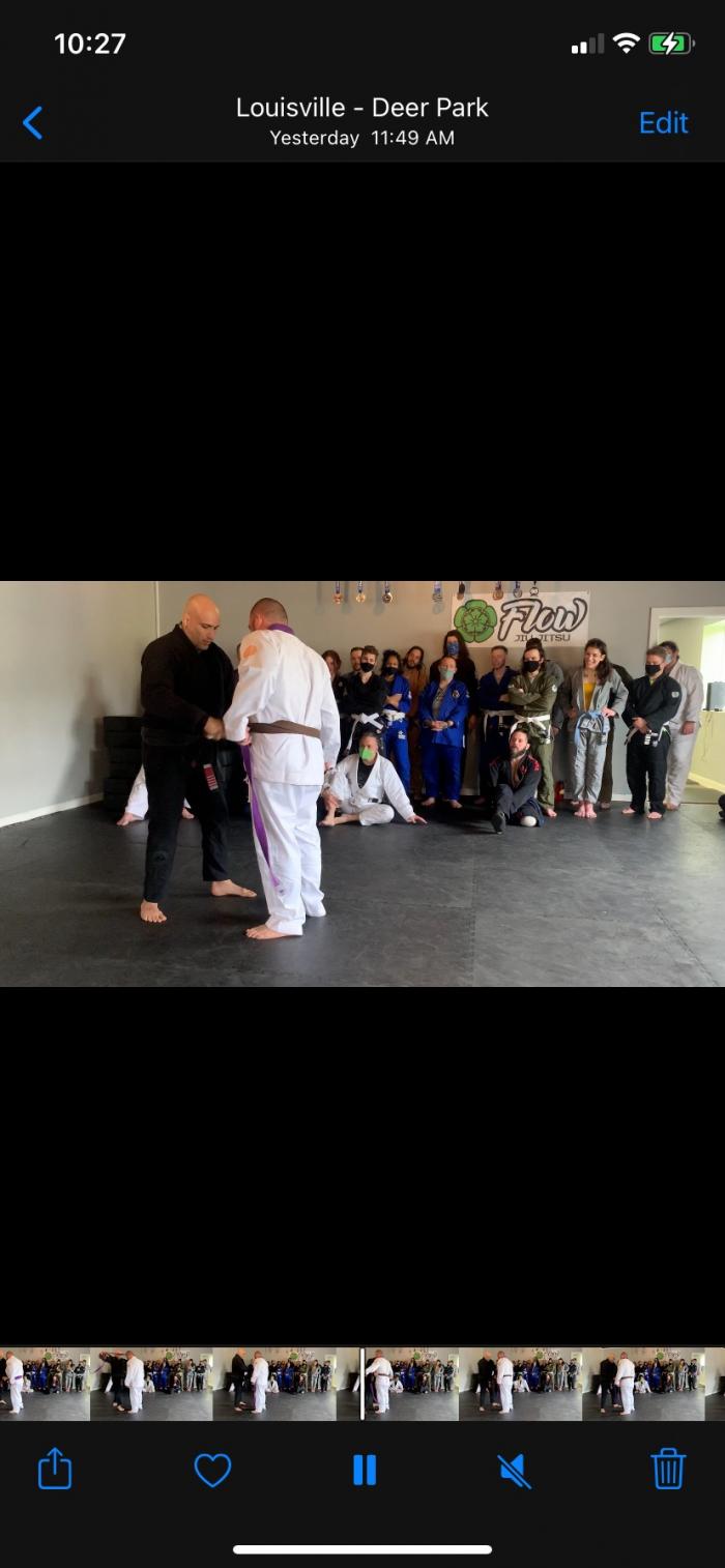 Brown belt · April 17, 2021 · Promoted by Marcelo Meleiro