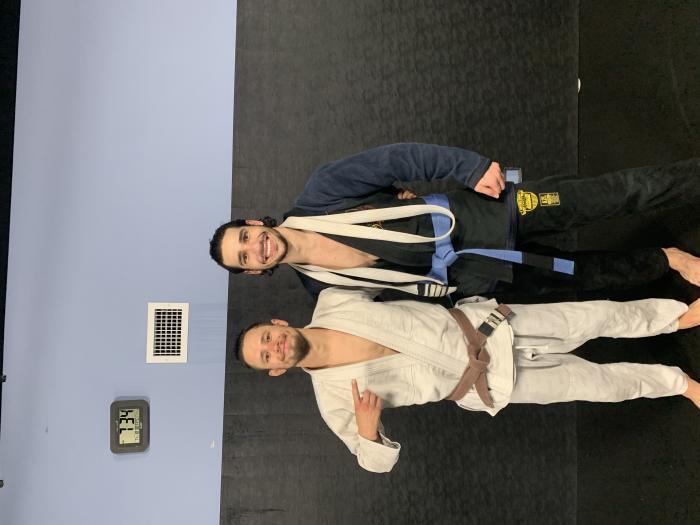 Blue belt · October 30, 2020 · Promoted by Michael Sanford