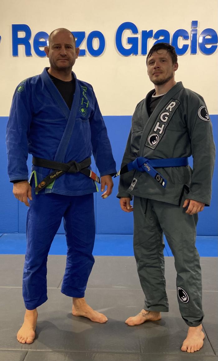 Blue belt · November 10, 2018 · Promoted by Mario Stapel