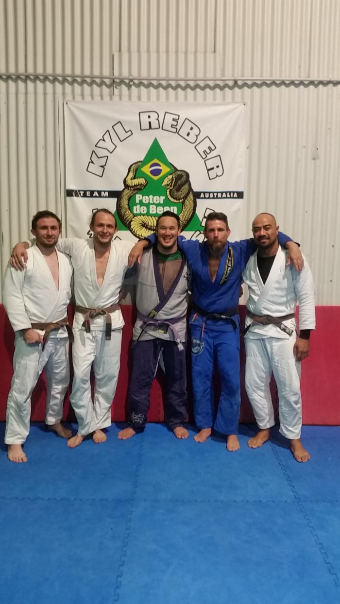 Purple belt · April 7, 2016 · Promoted by Tim Buhagiar