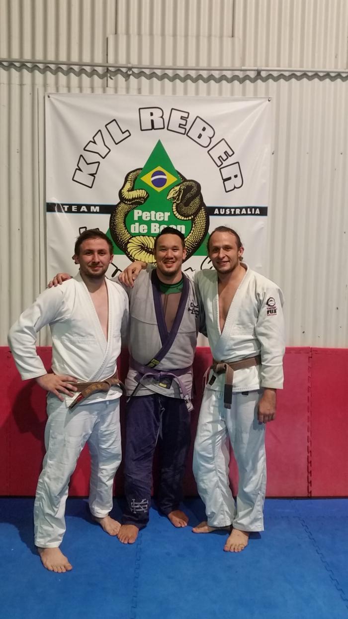 Purple belt · April 7, 2016 · Promoted by Tim Buhagiar