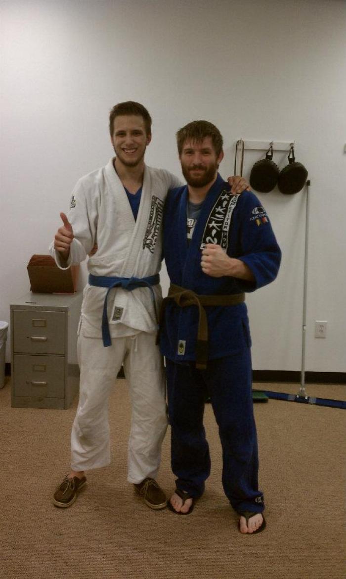 Blue belt · December 6, 2011 · Promoted by Sean Kilgus