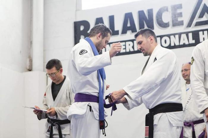 Purple belt · September 23, 2019 · Promoted by Ricardo Migliarese