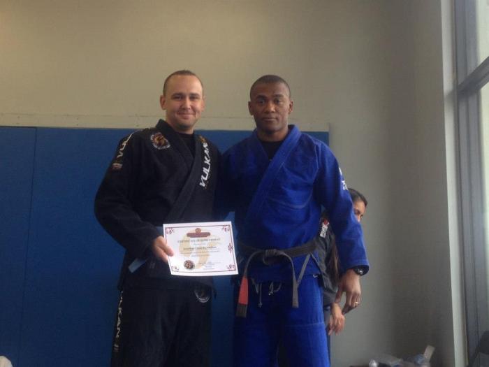 Blue belt · January 9, 2012 · Promoted by Marcus Antelante