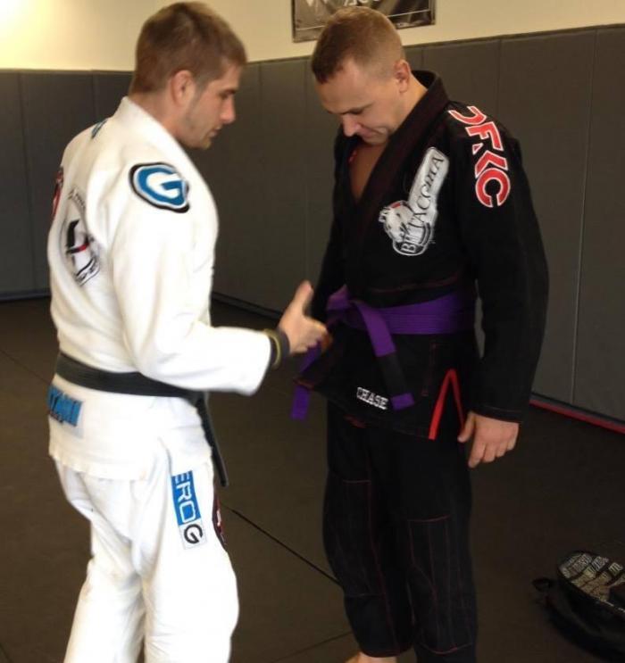 Purple belt · November 14, 2014 · Promoted by Michael Proctor