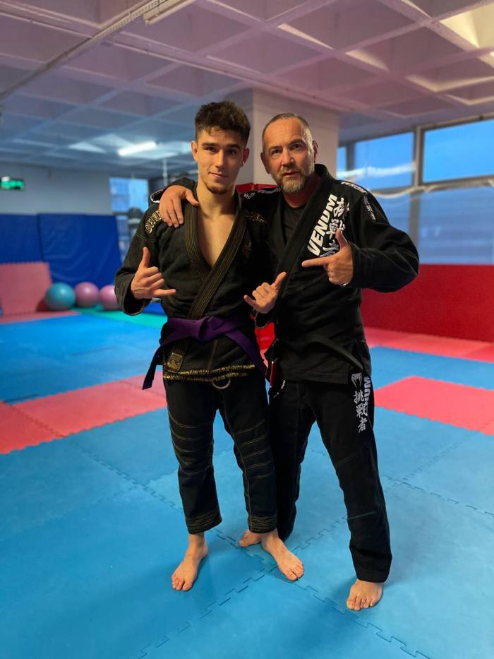 Purple belt · April 15, 2021 · Promoted by Leonard Gugulici