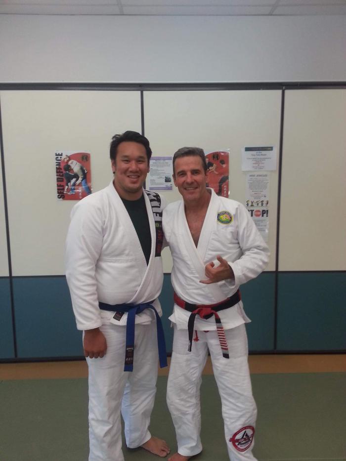 Blue belt · July 2, 2013 · Promoted by Kyl Reber