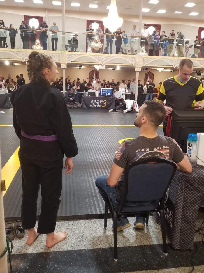 Purple belt · June 15, 2019 · Promoted by Derek Stewart