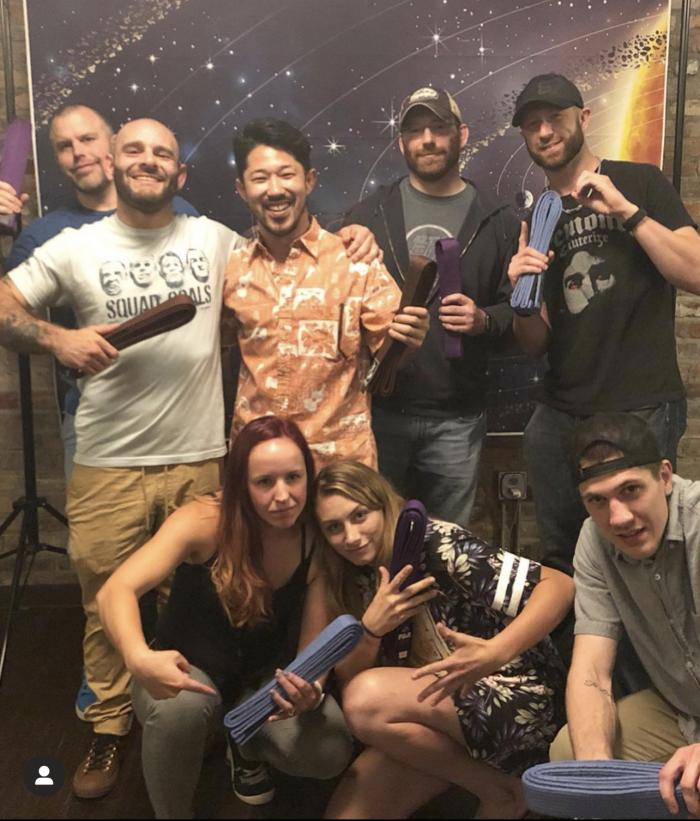 Purple belt · June 15, 2019 · Promoted by Derek Stewart