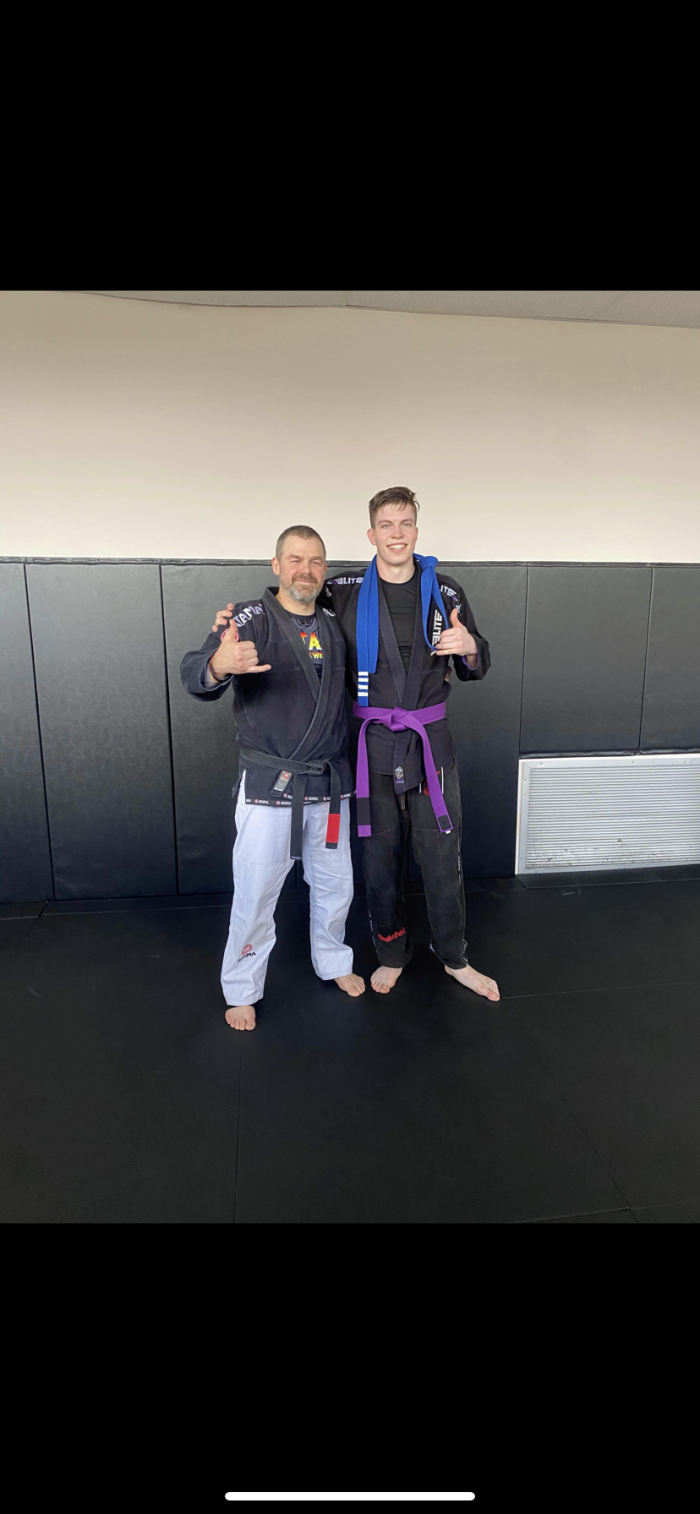 Purple belt · April 17, 2020 · Promoted by Patrick Guyse