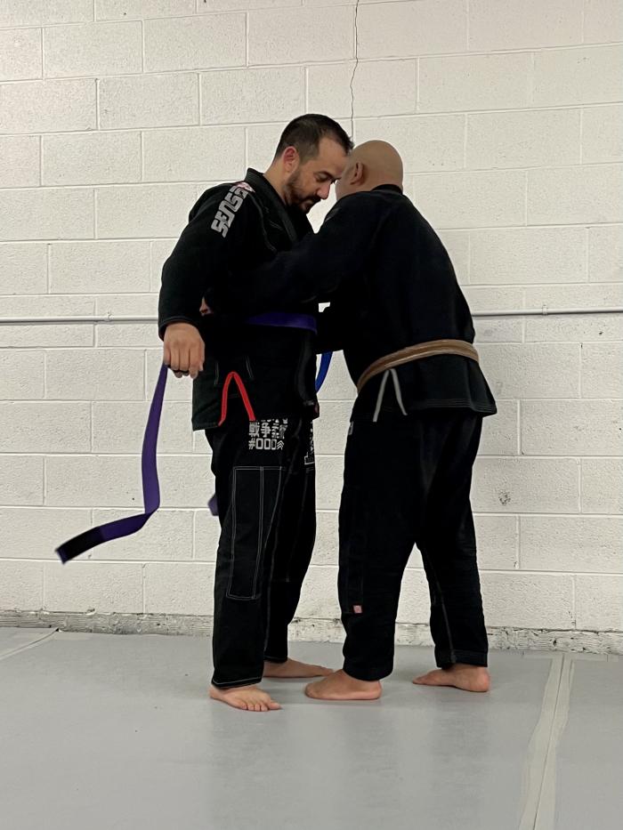 Purple belt · April 28, 2021 · Promoted by Joe Rico