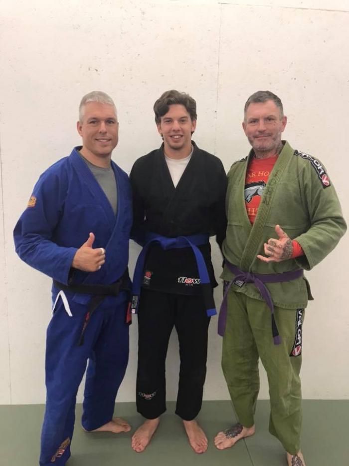 Blue belt · July 18, 2018 · Promoted by John Baize