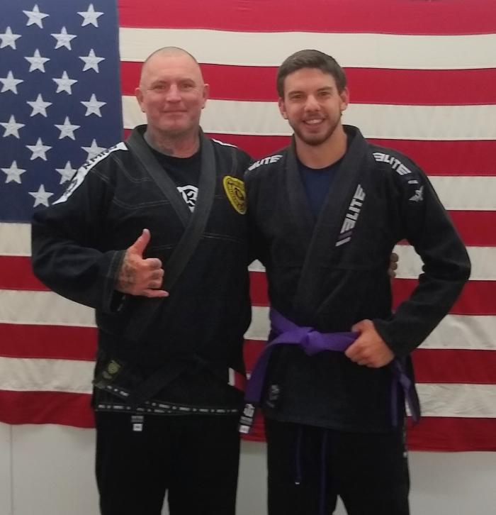 Purple belt · August 6, 2020 · Promoted by John Baize