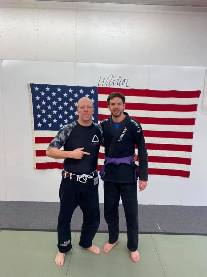 Purple belt · August 6, 2020 · Promoted by John Baize