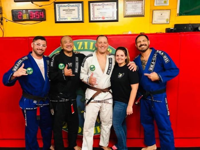 Brown Belt Promotion Photo