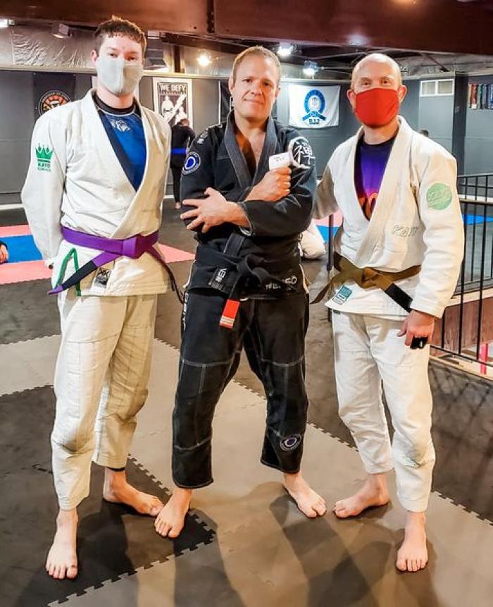 Purple belt · May 1, 2021 · Promoted by Nic Gregoriardes