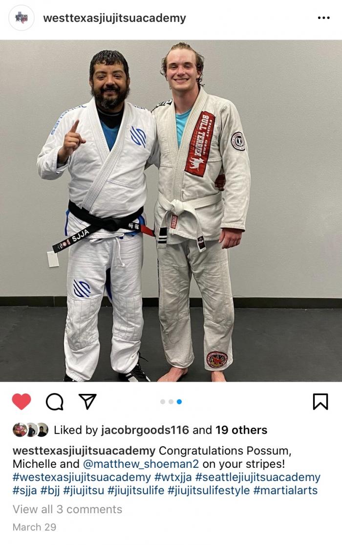 White belt · September 1, 2017
