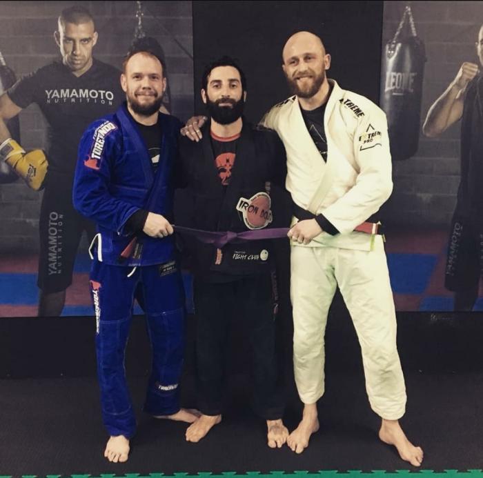 Purple belt · March 27, 2018 · Promoted by Nicola Ferrari