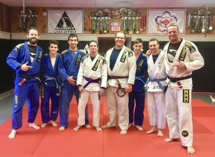 Blue belt · February 17, 2017 · Promoted by Jim Bruchac