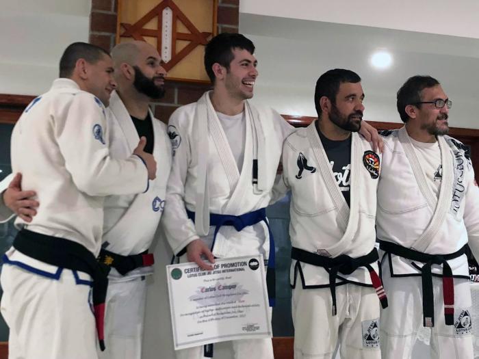 Blue belt · December 10, 2017 · Promoted by Eduardo Santos