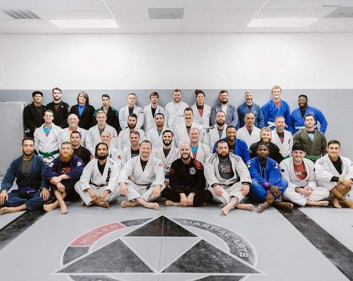 Last group photo at Cole's academy in Georgia before I left the states.