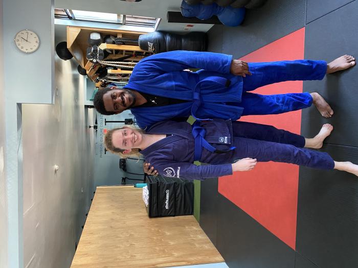 Blue belt · August 1, 2020 · Promoted by Sandy Nunez