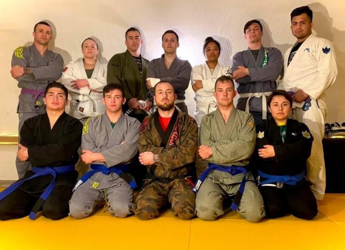 Our new blue belts