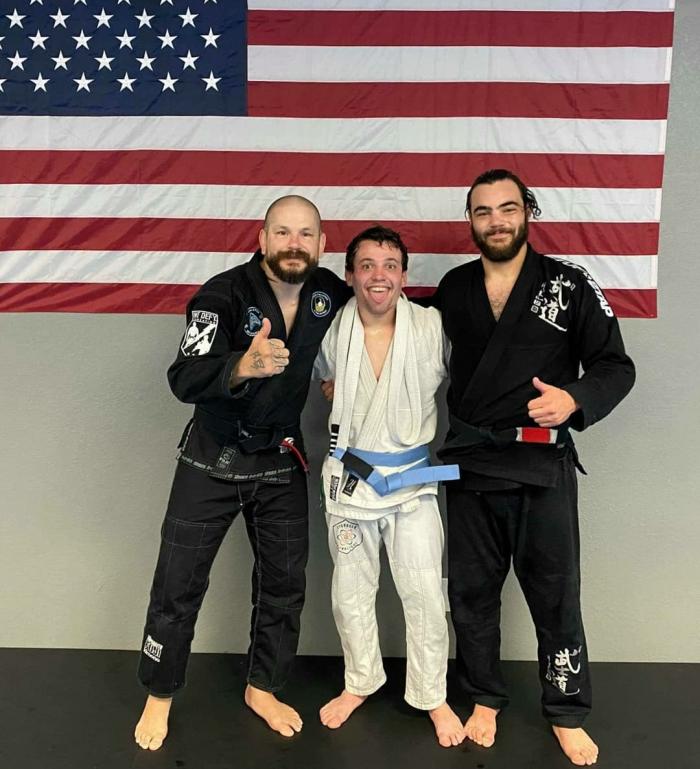 Blue belt · February 1, 2020 · Promoted by Michael Macgregor