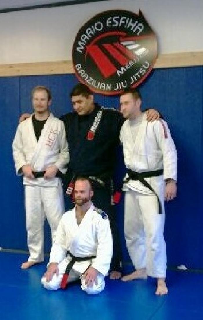 Blackbelt promotion day with Esfiha