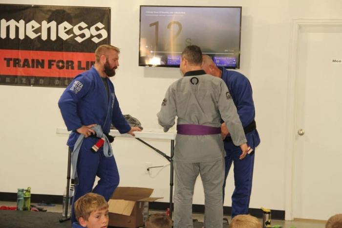 Purple belt · May 6, 2021 · Promoted by Shane Rose