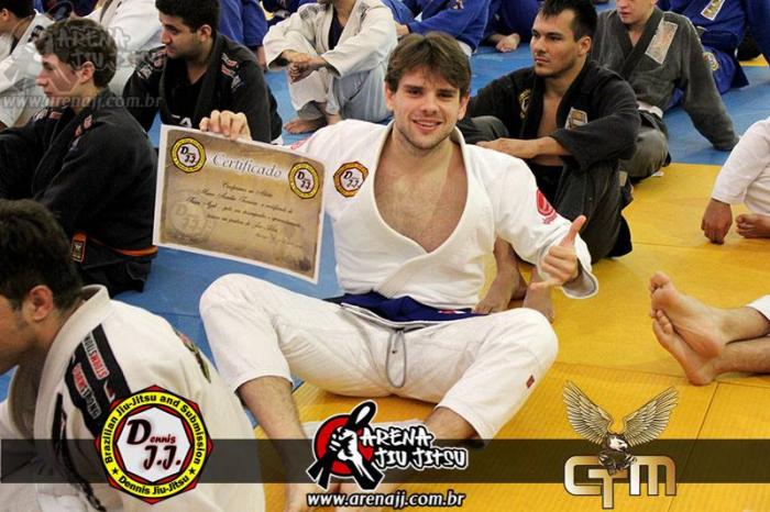 Blue belt · June 24, 2013 · Promoted by Edenilson Roberto Siqueira de Lima