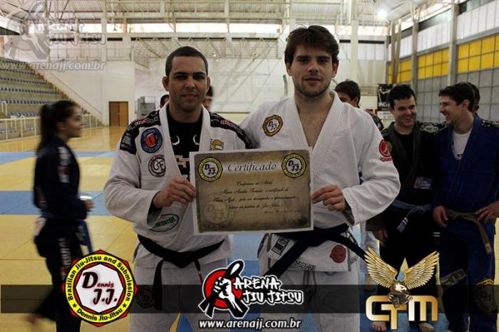Blue belt · June 24, 2013 · Promoted by Edenilson Roberto Siqueira de Lima