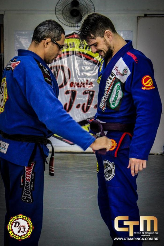 Purple belt · September 7, 2015 · Promoted by Edenilson Roberto Siqueira de Lima