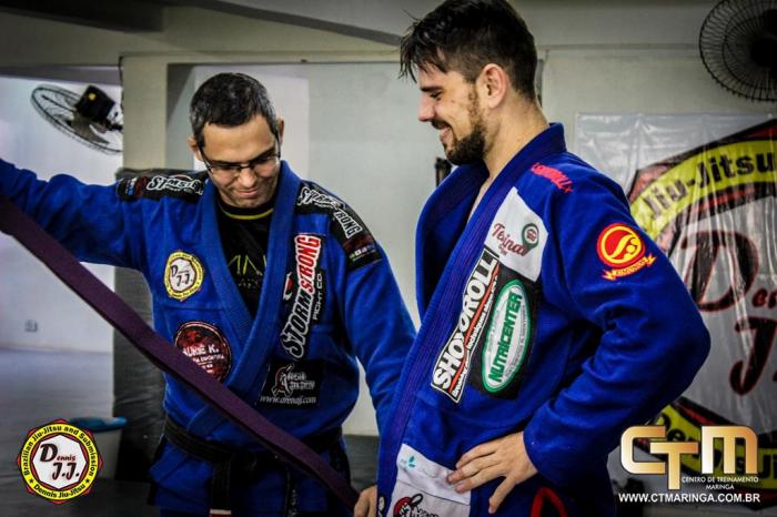 Purple belt · September 7, 2015 · Promoted by Edenilson Roberto Siqueira de Lima