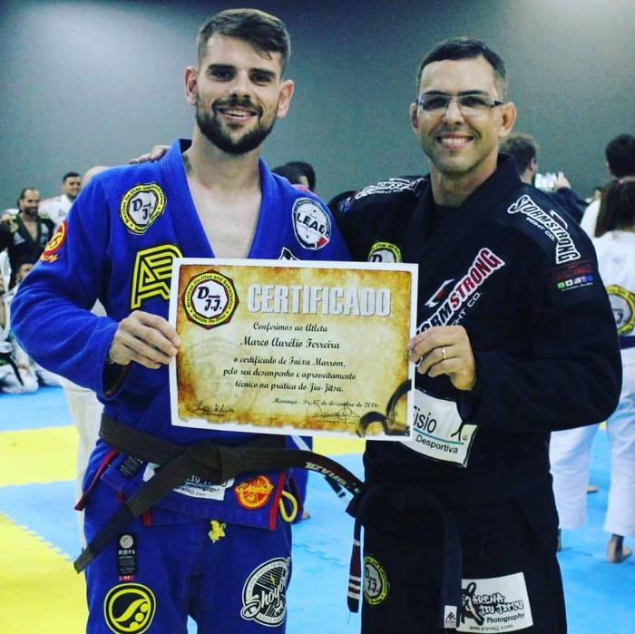 Brown belt · December 18, 2016 · Promoted by Edenilson Roberto Siqueira de Lima