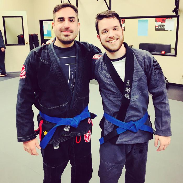 Blue belt · February 11, 2018 · Promoted by Jason Claunch