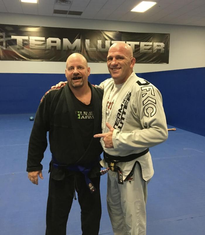 Blue belt · July 15, 2017 · Promoted by Travis Lutter