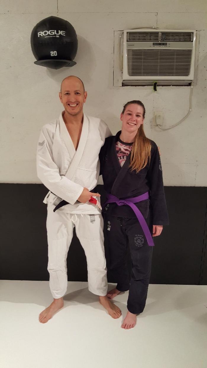 Purple belt · December 3, 2018 · Promoted by Steve Haydock