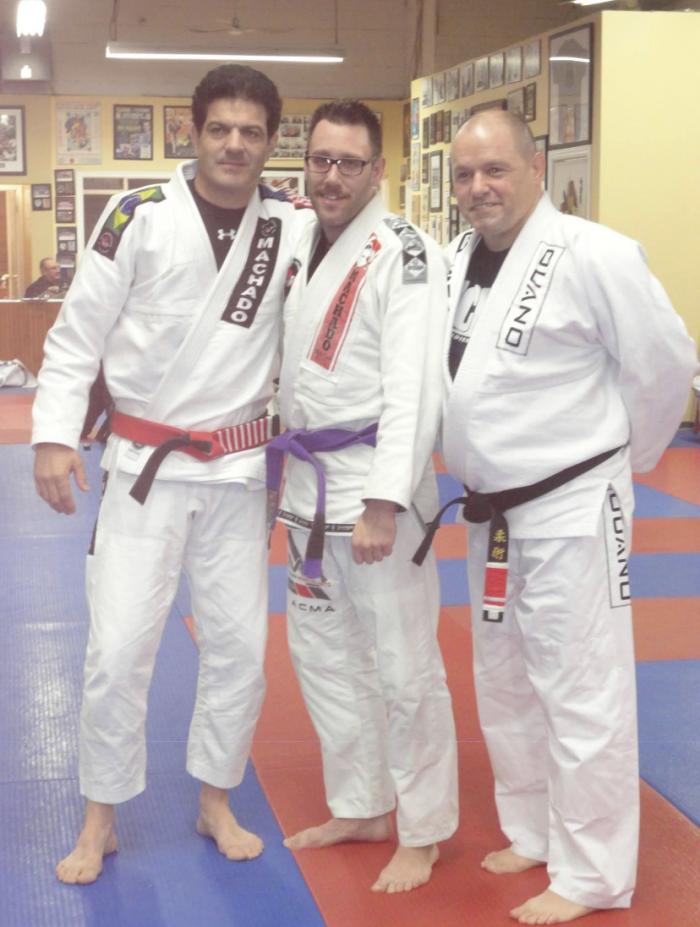 Purple belt · November 28, 2013 · Promoted by Master Jean Jacques Machado