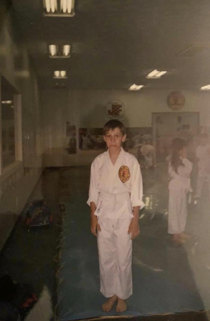 First day of japanese jiujitsu in 1989