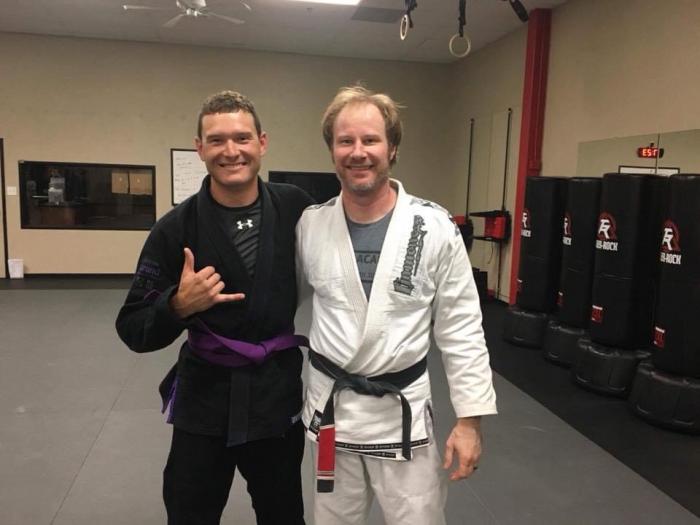 Purple belt · October 22, 2017 · Promoted by Jason Claunch