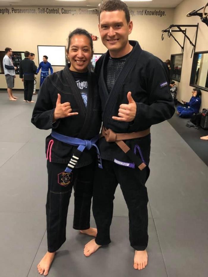 Brown belt · January 21, 2020 · Promoted by Jason Claunch