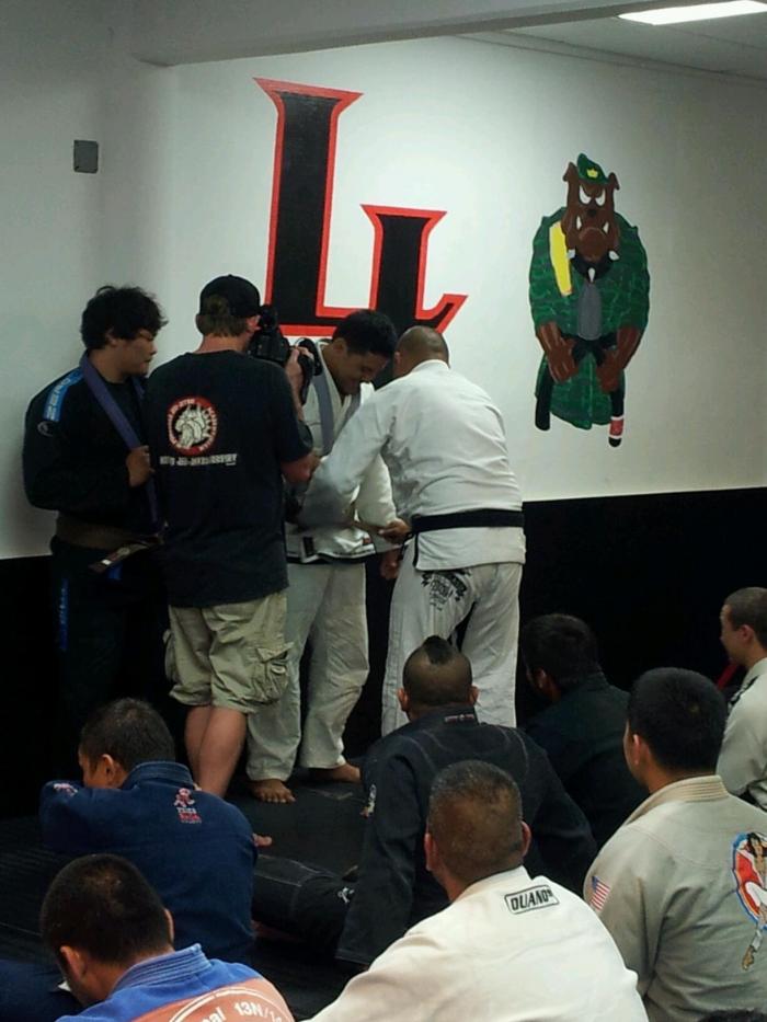 Brown belt · January 26, 2012 · Promoted by Stephen Roberto