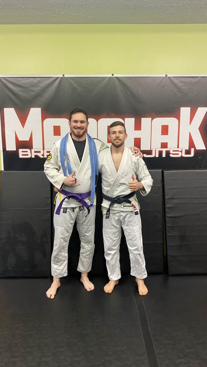 Purple belt · April 28, 2021 · Promoted by Mike Manchak