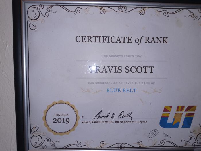 Blue belt · June 8, 2019 · Promoted by David Reilly